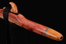 Eastern Red Cedar Native American Flute, Minor, High G-5, #G36D